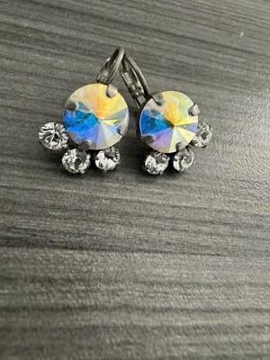 Pendientes Sabika Cuatro Piedras Palanca Trasera - Colección Básica Foto 1 de 4