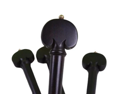 12pcs new 4/4 Violin Peg Ebony Wood Inlay Violin Pegs Accessories for guitar - Image 1 of 4