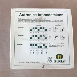AUTRONICA BHH-31A SMOKE DETECTOR 116-BHH-31A - Bild 1 von 9