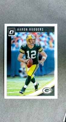 2018 Donruss Optic #37 Aaron Rodgers Packers - Image 1 of 2