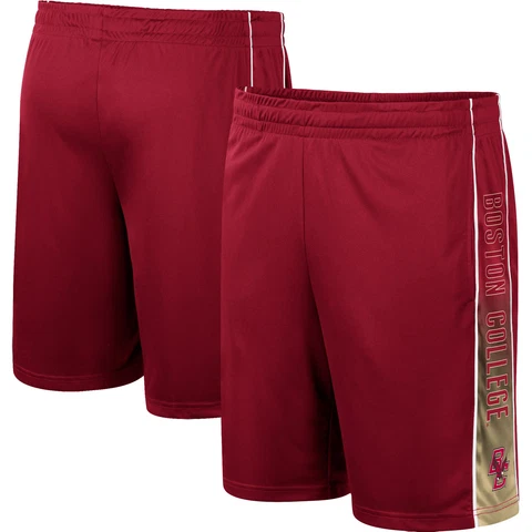 Men's Colosseum Maroon Boston College Eagles Lazarus Shorts Cover