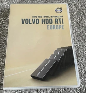 VOLVO HDD RTI 2013 SAT NAV DISC SET 4 DVD EUROPE SATELLITE NAVIGATION USED - Picture 1 of 4