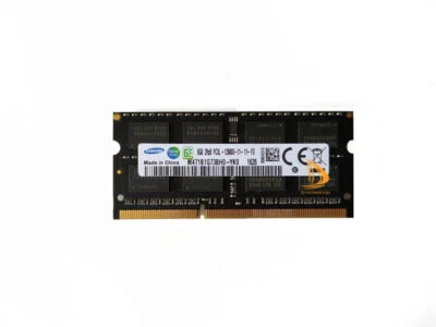 Samsung 8GB 2RX8 DDR3 1600MHz PC3L-12800S SODIMM Laptop RAM Memory 1.35V^204PIN- - Image 1 of 3