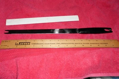 Cuchillo de cocina vintage Ellard Oil Philgas Phillips 66 cubiertos publicidad Texas Foto 1 de 2