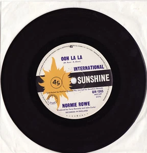NORMIE ROWE - OOH LA LA Very rare 1966 Aussie 7" BEAT Single Release - Picture 1 of 1