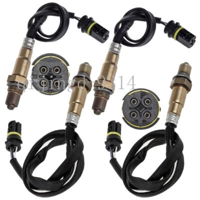 4pcs Front+Rear Oxygen Sensor For 2003-2006 Mercedes-Benz E500 5.0L Only fit RWD - Image 1 of 4