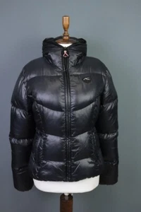 KJUS Black Puffer Quilted Hooded Down Ski Jacket Size XL / 42 - Picture 1 of 22