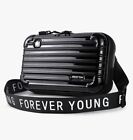 Forever young cross-body sling box bag for girls and women's | Mini suitcase