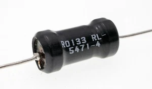 RENCO RL-5471-4, 1,24A, 120uH, 100uJ AXIAL POWER CHOKE INDUCTOR Coil x50 - Bild 1 von 1