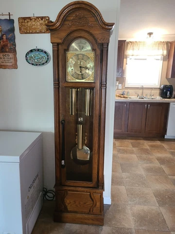Grandfather clock price lowered Cover