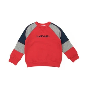 LANVIN"" 4L4030 PAST SEASON RED LOGO SWEATSHIRT (SIZE:14A) - Picture 1 of 3