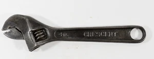 CRESCENT BRAND TOOL Co. 4" ADJUSTABLE WRENCH CRESTOLOY Jamestown N.Y.   M771 - Picture 1 of 15