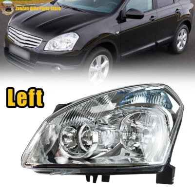 Left Front Headlight Headlamp Housing NO Bulb For Nissan Qashqai 2008-2015 - image 1 of 4