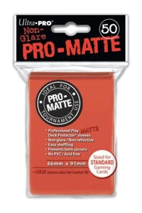 Ultra Pro Peach Standard Pro Matte Deck Protector 50 Count [NEW] Card Game Play - Picture 1 of 1