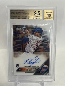 Michael Conforto 2016 Topps Chrome RC Auto #RA-MC Rookie BGS 9.5 10 Autogramm - Bild 1 von 3