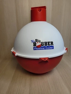 The Big Bobber Floating Cooler Ice Chest Fishing Camping Holds 12 Cans With Ice - Image 1 of 4