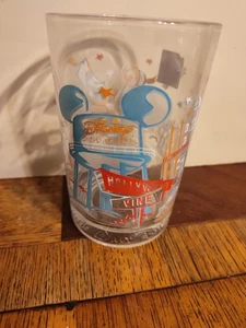 McDonalds Walt Disney World 25th Anniversary Glass Remember The Magic Studio 5" - Picture 1 of 6