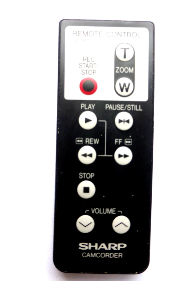 SHARP CAMCORDER REMOTE G0054TA for VLE32 VLE39 VLSE10U VLE600U VLE620T VLE660 - Image 1 of 1