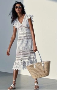 MICHAEL MICHAEL KORS Kleid Medaillon Spitze Größe M - Bild 1 von 7