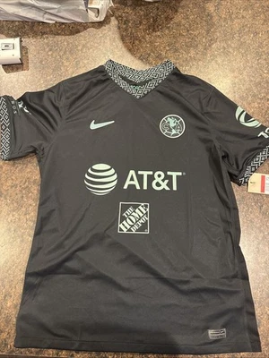 Camiseta para hombre Nike Coppa America Third negra/verde grande DB5743-010 NUEVA CON ETIQUETAS Foto 1 de 4