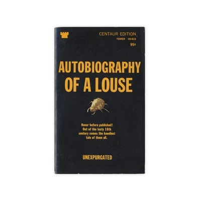 Autobiography of a Louse - vintage adult paperback novel from 1967 - Image 1 of 3