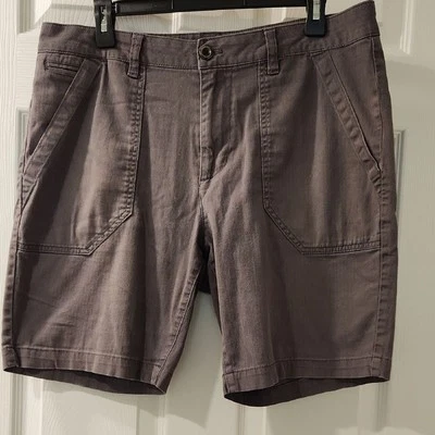 Pantalones Cortos FIVE FOUR Genuinos Ejército Tela Gris Carga Frente Plano Para Hombre 34 Foto 1 de 4