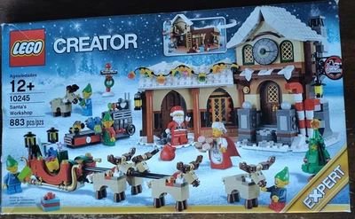 LEGO Creator Expert Santa's Workshop 10245 Christmas Retired INCOMPLETE READ - Image 1 of 4