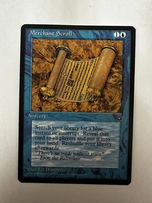 Merchant Scroll *Homelands* MTG Magic the Gathering - Image 1 of 2