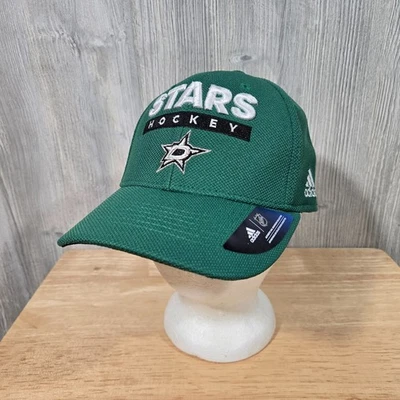 Dallas Stars Adidas Authentic NHL Headwear Collection Flex Size L/XL Hat Cap NEW - Image 1 of 4