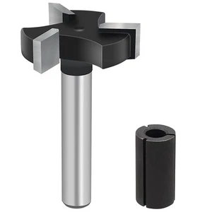 CNC Spoilboard Surfacing Slab Flattening Router Bits 1/4 inch Shank 1 inch stSTl - Picture 1 of 10