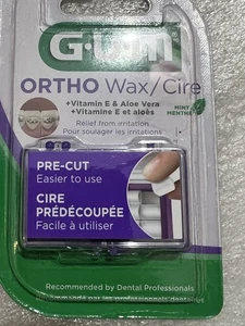 Dental Kieferorthopädisches Orthowachs Sunstar Zahnfleischwachs Zahnspange Zahnfleischreizung Minze Vitamin - Bild 1 von 4