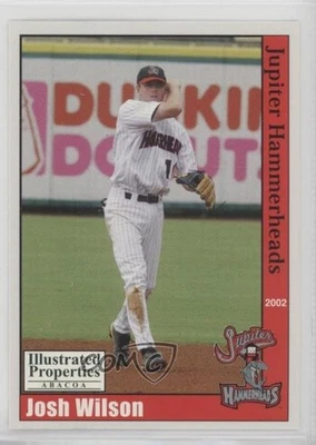 2002 Media Masters Jupiter Hammerheads Josh Wilson #11 Rookie RC - Image 1 of 2