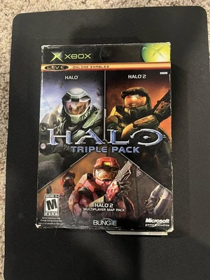 Halo Triple Pack Box Set (Microsoft Xbox 2005) - Image 1 of 4