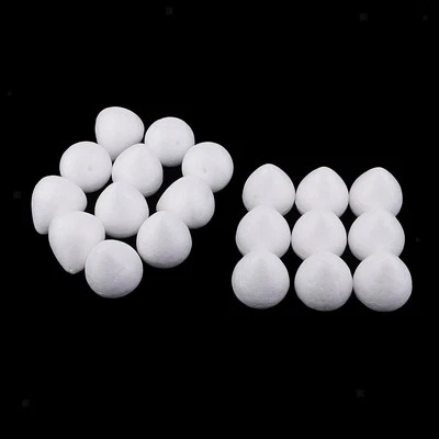 20 Pack Modelling Polystyrene Foam Balls Balls Drops For DIY - Image 1 of 4