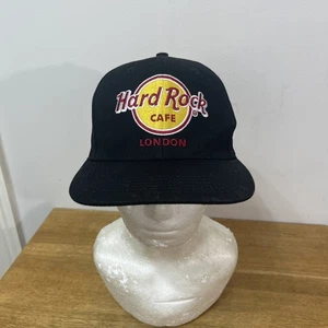 Hard Rock Cafe London men's black snapback cap - one size - Picture 1 of 8