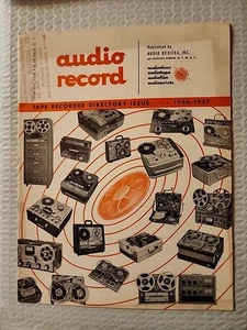 AUDIO RECORD VOL12 NO.3 1956-1957 TAPE RECORDER Directory Ampex Pentron Tandberg - Bild 1 von 24