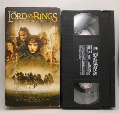 The Lord of The Rings - The Fellowship Of The Ring VHS, Pre-owned,Good Condition - Image 1 of 3