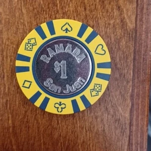 Ramada San Juan PR $1 Chip  - Bild 1 von 1