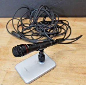 Sony F-BM7 dynamisches Mikrofon mit Ständer und Kabel - Bild 1 von 2