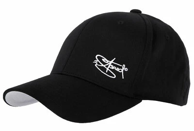 Flexfit Baseball Cap Schwarz mit Stick von 2Stoned für Herren Damen Kinder