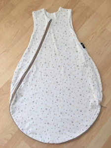 Alvi Tencel Kugel Schlafsack Sommer Gr. 90cm mit Sternmotiv Muster Sterne - Bild 1 von 7