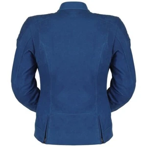 Furygan Ladies Debbie Motorcycle Jacket Blue - Picture 1 of 2