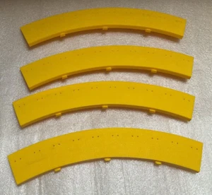 Borde exterior Scalextric amarillo 02551 x 4 - Imagen 1 de 2