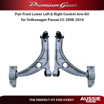 Pair Front Lower Left & Right Control Arm Kit for Volkswagen Passat CC 2008-2016 - image 1 of 4
