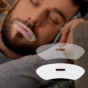 Anti Snoring Sleep Strips Disposable Mouth Strips Tape Reduce Mouth Dryness Sore - Picture 1 of 9