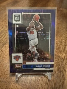 Julius Randle 2022-2023 Donruss Optic #23 Purple Shock New York Knicks - Picture 1 of 2