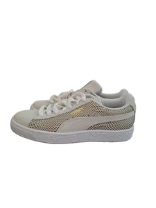 Puma Suede Shoes Womens Sz 6 Gold Gold Low Top Comfort Walking Trainers Sneakers - Picture 1 of 16