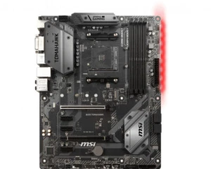 MSI B450 TOMAHAWK Motherboard AMD B450 Socket AM4 DDR4 M.2 ATX HDMI Ryzen USB3.1 - Bild 1 von 4