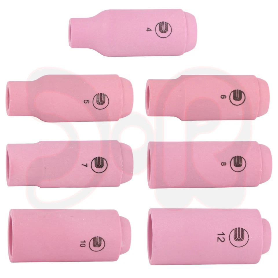 BINZEL WIG Gasdüsen keramik Gr. 4-12 für Schweißbrenner-Typen 17/18/26