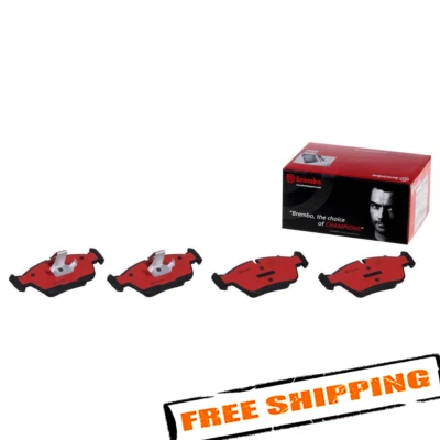 适用于 2003 2004 2005 2006 2007 2008 宝马 Z4 布雷博前 NAO 陶瓷刹车片套装 — 第 1/4 张图片